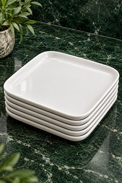 iselahome Artemis Pasta / Cake / Dessert Plate & Serving and Presentation Pla...