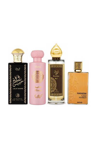 MANASIK Set 4 parfumuri Manasik, Lailat Khamis + Hissa Elara + Oriental Oud +...