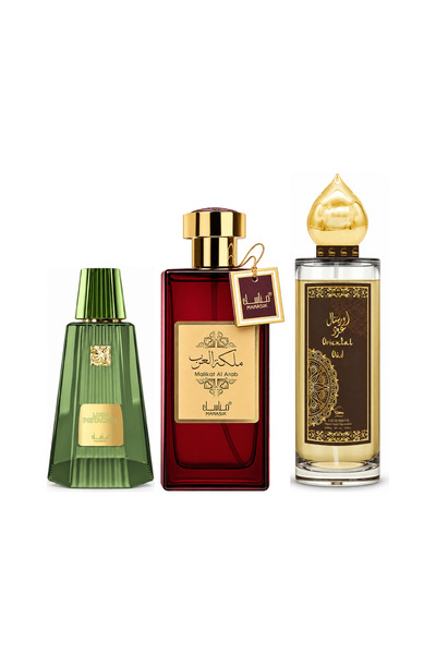 MANASIK Set 3 parfumuri Manasik, Lush Pistachio + Malikat al Arab + Oriental ...