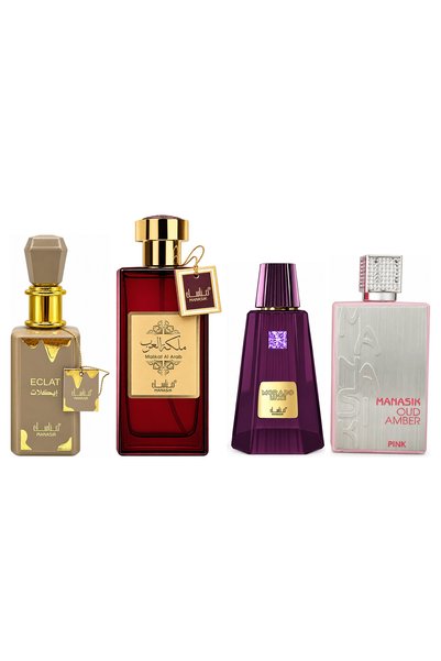 MANASIK Set 4 parfumuri Manasik, Eclat + Malikat al Arab + Morado Luxe + Oud ...