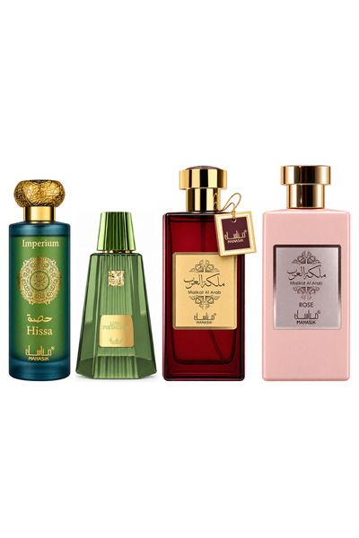 MANASIK Set 4 Manasik, Hissa Imperium + Lush Pistachio + Malikat al Arab + Ma...