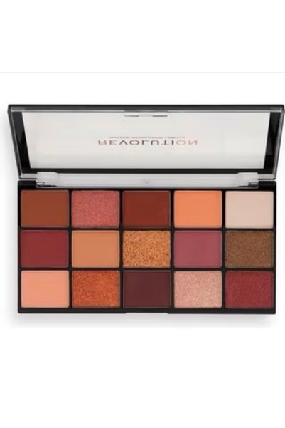 REVOLUTION MAKE UP LONDON Makeup Reloaded 15-Piece Eyeshadow Palette - Seduction