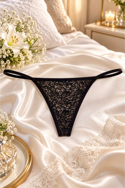 Ioana boutique Chiloți tanga negri