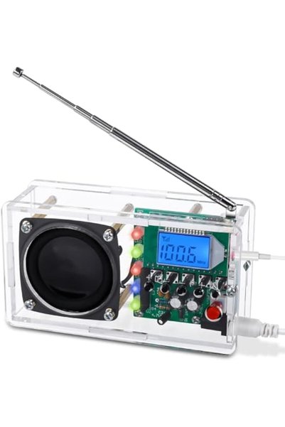 NALACAL Soldering Project Radio, FM Radio Kit, Radio Assembly Kit, with LED F...