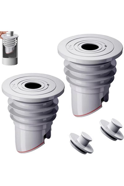 Generic 1Pcs Washing Machine Drain Hose Seal, Silicone Anti-Odor Sewer Pipe S...