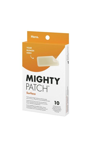 Hero Plasturi hidrocoloidali cu acoperire extinsă mighty patch surface