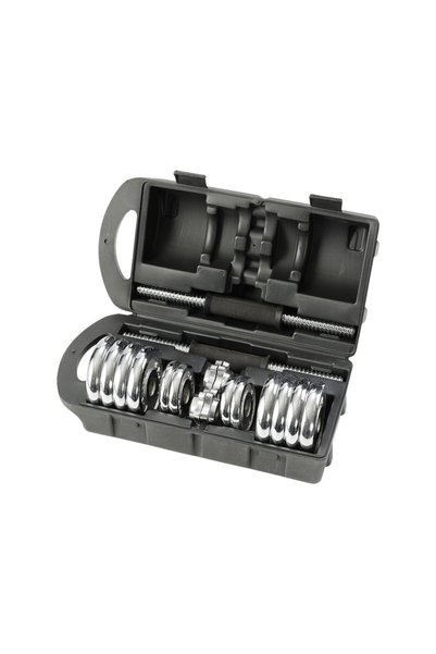 Tradesor Ρυθμιζόμενο σετ αλτήρων γυμναστικής - 20kg - 556646