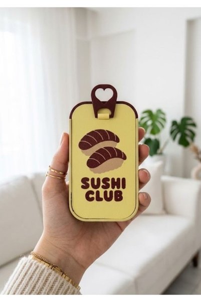 GRAUHAUS Sushi Box: Burgundy and Pastel Yellow Jewelry Box and Bag Accessory ...