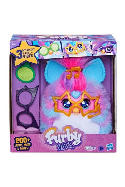 Furby Vibes Razz Mavi Sesli Peluş G2383