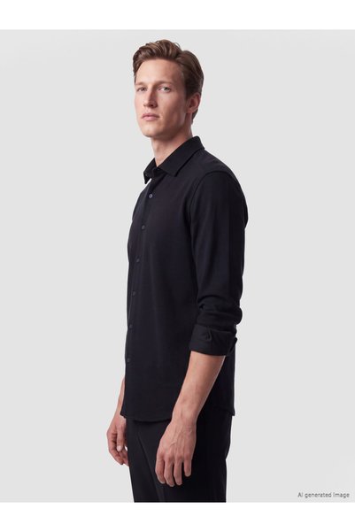 LC Waikiki Trendy Picks from Kübra Butik: Slim Fit Shirt with a Stand-Up Coll...