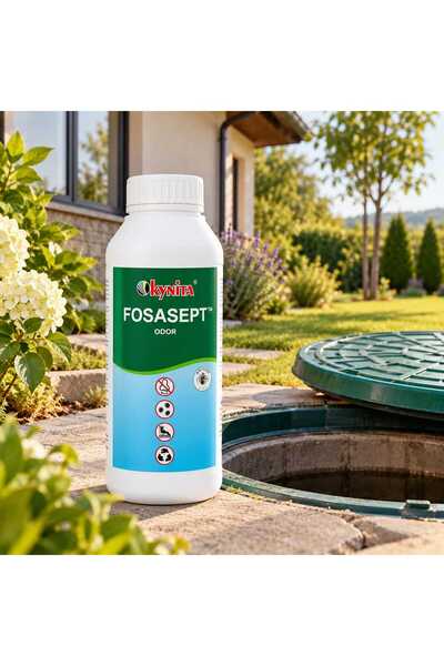 Kynita FOSASEPT ODOR 1L – Bioactivator pentru Fose Septice, Elimină Mirosuril...
