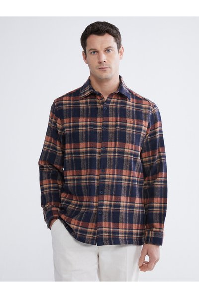 LC Waikiki Lcwaikiki classic comfortable fit plaid men's shirt