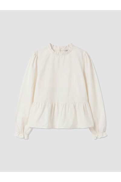 LC Waikiki Ruffled Girls' Blouse for Style Seekers from Uzg Store
