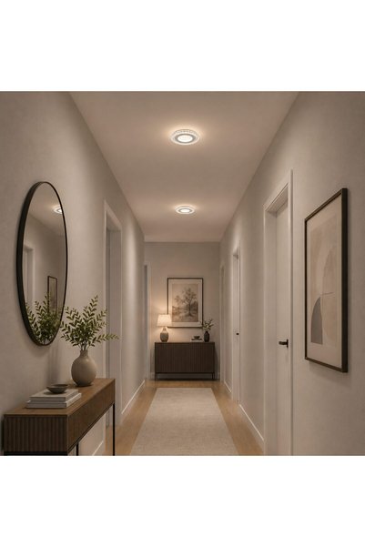 Flippy CELUN LED Ceiling Light, 33W, 21 cm Diameter, Warm/Neutral/Cool Light,...