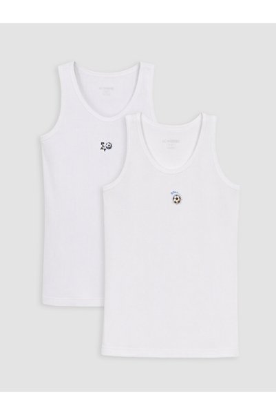 LC Waikiki Trendy Picks from Kübra Butik: Zero-Collar Boys’ Tank Top 2-Pack