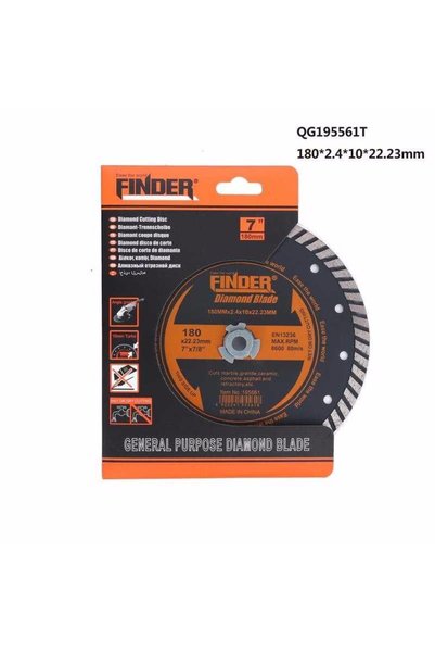 Tradesor Δίσκος κοπής - Finder - 7" - 180*2.4*10*22.23mm - 195561