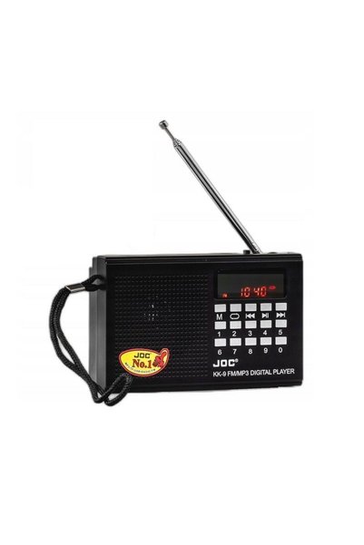 Tradesor Επαναφορτιζόμενο ραδιόφωνο - JOC-KK9 - 370175 - Black