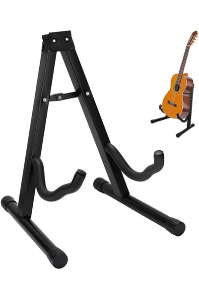 SKEIDO Universal Guitar Floor Stand, Portable Folding Guitar Holder, A-Frame ...