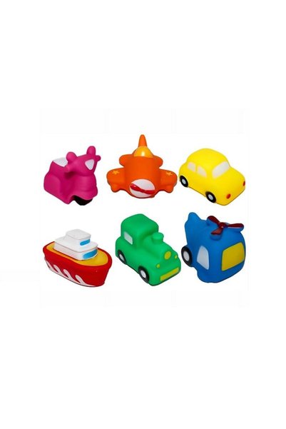 Tradesor Σετ βρεφικά παιχνίδια μπάνιου - Water Toys - 6pcs - HY795-1 - 308136