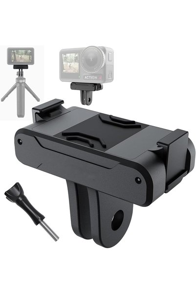 GENERAL حامل محول مغناطيسي لكاميرا DJI Osmo Action 5pro/4/3، محول سريع التحري...