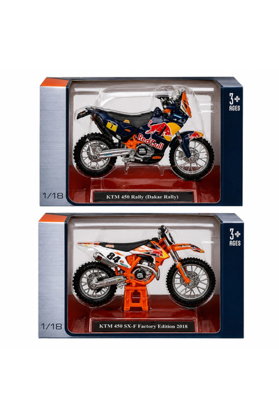 NW NessiWorld 51070 NessiWorld-1:18 Motor Red Bull KTM 450 adet fiyatıdır