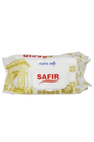 SAFİR Wet wipes, Safir, 120 pieces, Extra Soft