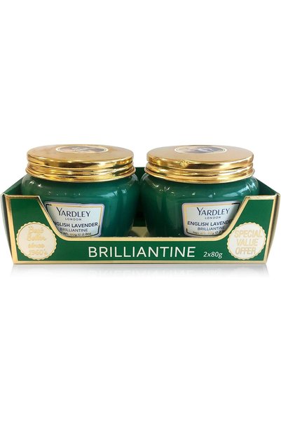 YARDLEY لندن إنجلش لافندر بريليانتين، بوماد للشعر، يثبت الشعر ويمنحه شكلًا مح...