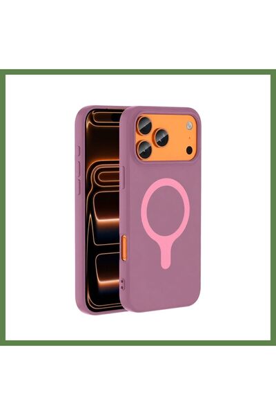 Hobibahçem Joko iPhone 18 Pro Max/17 Pro Max Z Silicone MagSafe Case - Purple...