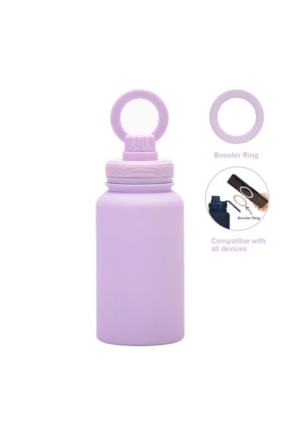 Generic Magnetic Phone Holder Insulated Water Bottle 650ml Stainless Steel Ou...