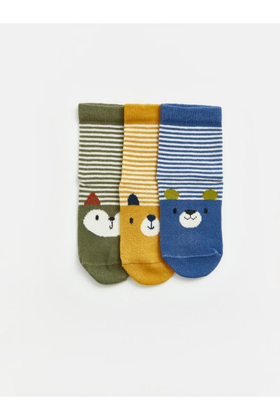 LC Waikiki I Animal Figured Boys' Socks 3-Piece Set from Freezen Store