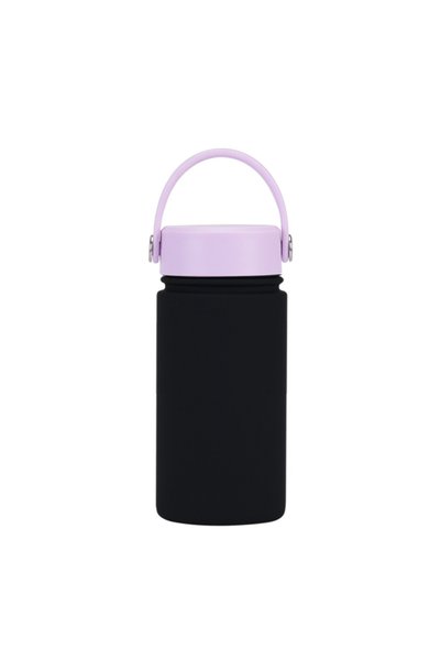 Generic 316 Stainless Steel Wide Mouth Insulated Sports Bottle 350ml Handle O...