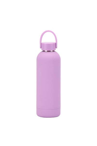 Generic Double Wall Stainless Steel Insulated Bottle 500ml Handle Small Mouth...