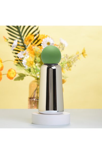 Generic Electroplated 304 Stainless Steel Insulated Water Bottle 350ml for Ki...