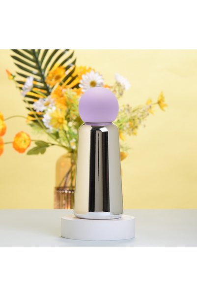Generic Electroplated 304 Stainless Steel Insulated Water Bottle 350ml for Ki...