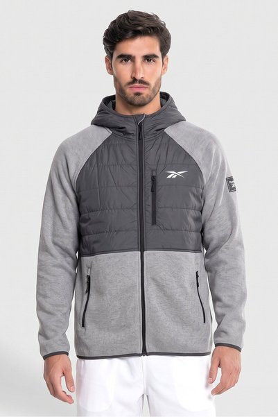 Reebok Men Sportswear Fit Long Sleeve Outdoor Jacket, Multicolor