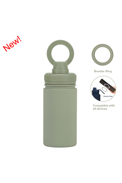 Generic 316L Stainless Steel Wide Mouth Insulated Sports Bottle 350ml Magneti...