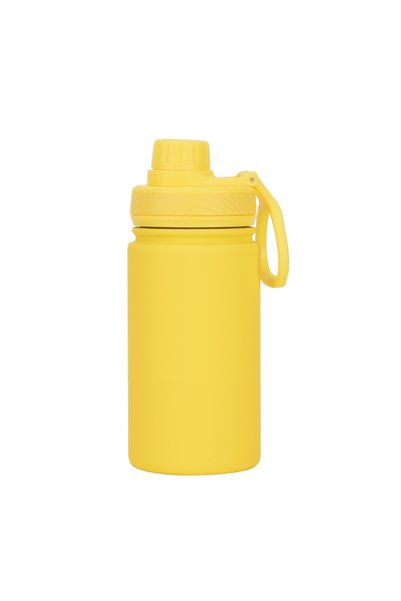 Generic 316L Stainless Steel Wide Mouth Insulated Sports Bottle 350ml Handle ...