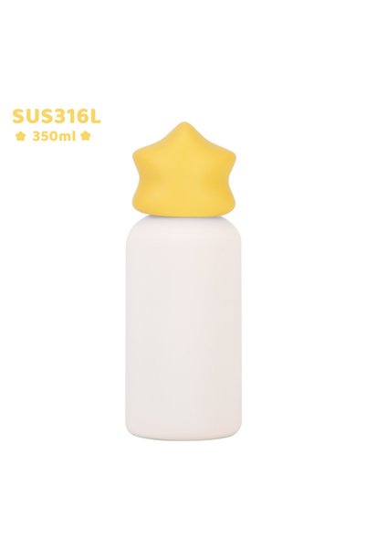 Generic 316 Stainless Steel Insulated Water Bottle 350ml Star Design Kids Out...
