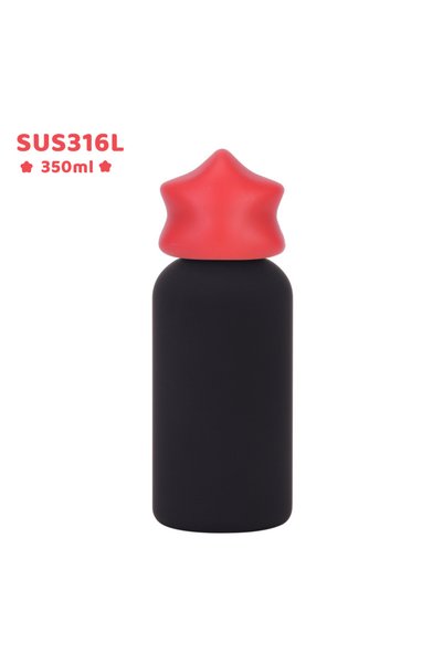 Generic 316 Stainless Steel Insulated Water Bottle 350ml Star Design Kids Out...