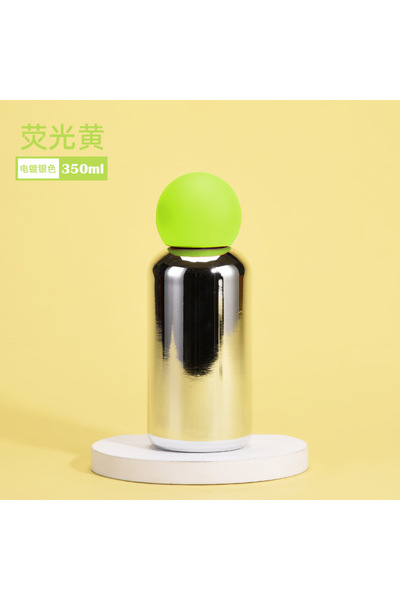 Generic 316 Stainless Steel Electroplated Insulated Water Bottle 350ml Studen...