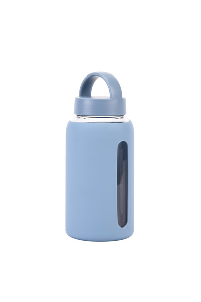 Generic Glass Water Bottle 600ml with Silicone Sleeve Portable for Outdoor Sp...