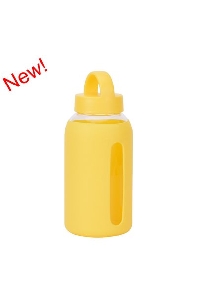 Generic Glass Water Bottle 600ml with Silicone Sleeve Portable for Outdoor Sp...