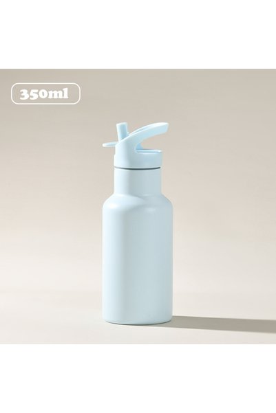 Generic Double Wall 316 Stainless Steel Insulated Straw Sports Bottle 350ml O...