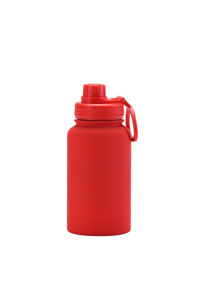 Generic Stainless Steel Vacuum Insulated Sports Bottle 650ml Handle Outdoor