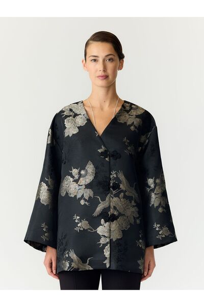 YAS Jachetă YASJADE 7/8 KIMONO