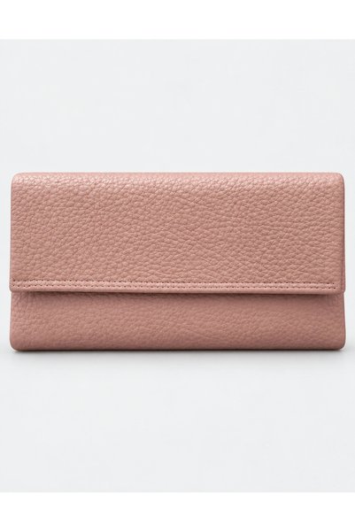 Pembe Kapaklı Kadın Cüzdanı YZ-7921