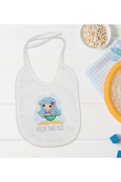Bk Gift BK Kids Little Mermaid-Designed Baby Bib - Model 1