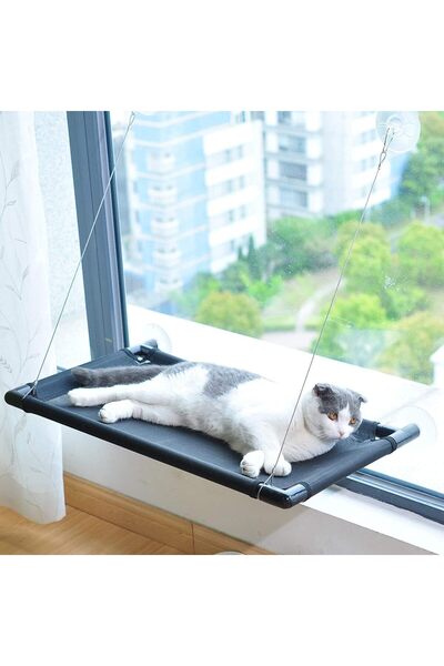 NYGANMELLOZ Cat Window Perch Hammock Bed With Upgraded Version 4 Suction Cups...