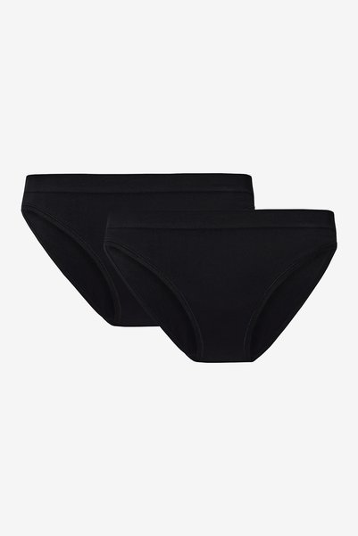 Lescon Women's Seamless Briefs, 2-Pack 26B-2403