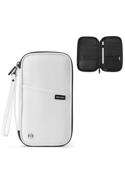 GENERAL RFID Travel Passport Holder for Family - Large Waterproof Travel Pass...